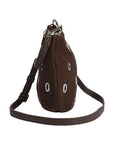 EssieMBG Cross. Bag, Suede, Espresso Brown