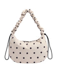 GroundMBG Bag, Recycled, Polka Dot Creme