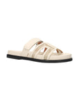 Mindy Flat Sandal Off White
