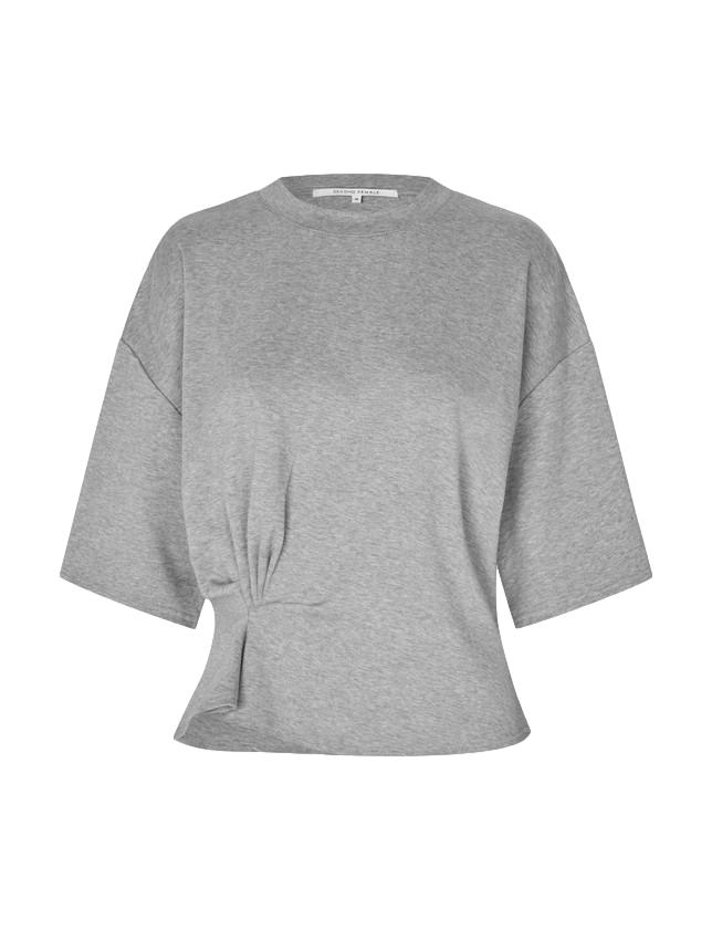 Missouri Tee, Mid Grey Melange