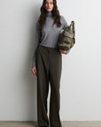 Fique Classic Trousers, Black Olive