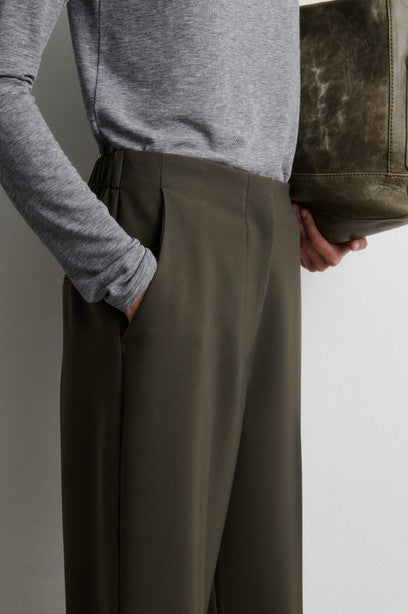 Fique Classic Trousers, Black Olive