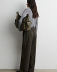 Fique Classic Trousers, Black Olive