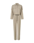 Sharo All In One Jumpsuit, Trench Coat