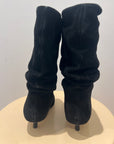 Drape Booties, Black