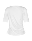 Ulina Drape Tee, White