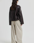 Sharo Wrap Trousers, Roasted Cashew