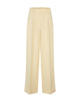 Lino Classic Trousers, Alabaster Gleam