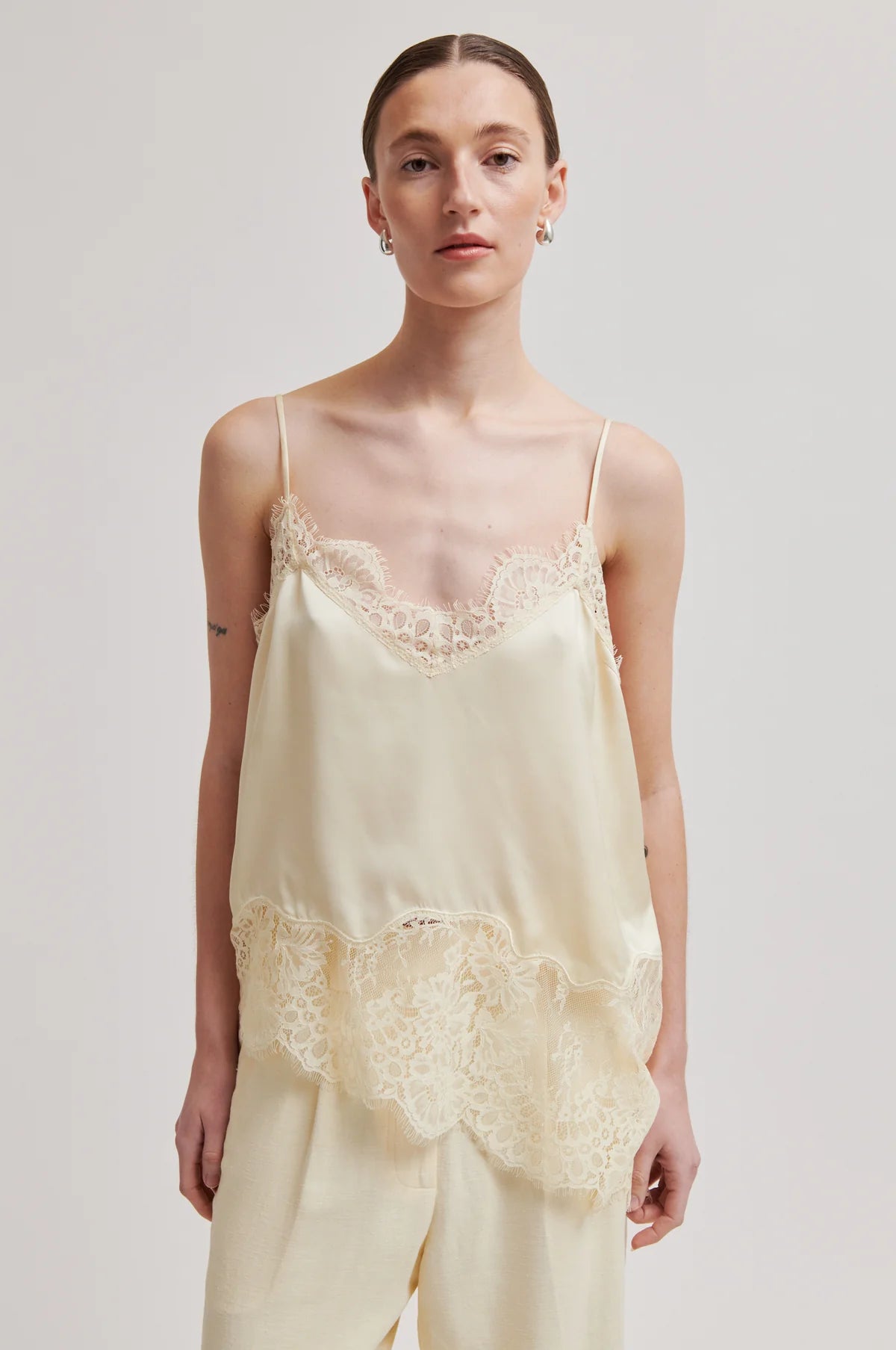 Wilina Strap Top, Alabaster Gleam