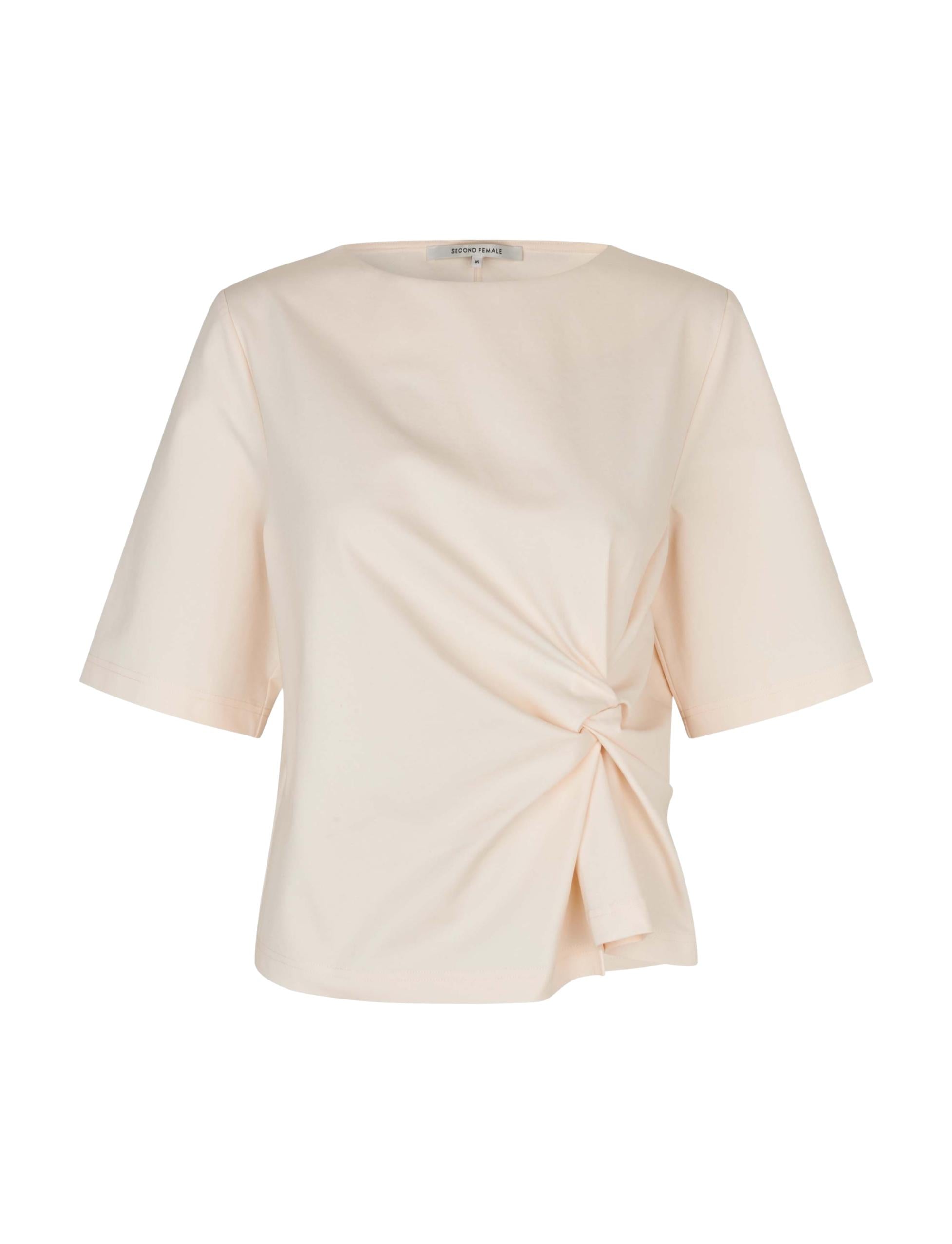 Arkai Drape Tee, Eggnog