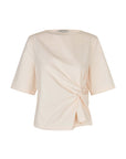 Arkai Drape Tee, Eggnog