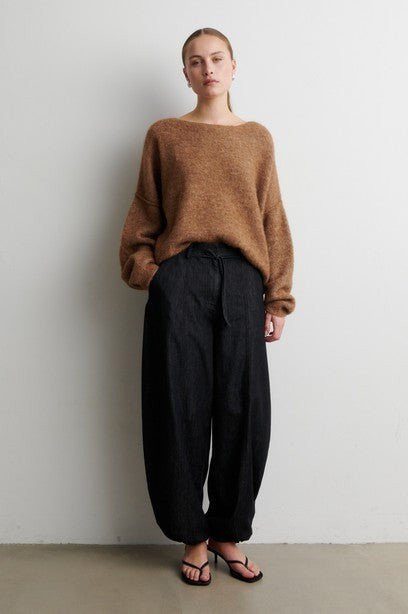 Pollenza Knit Pullover, Camel