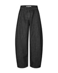 Dera Denim Cargo Trousers, Black
