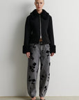Lawrissa Denim Barrel Jeans, Denim Grey