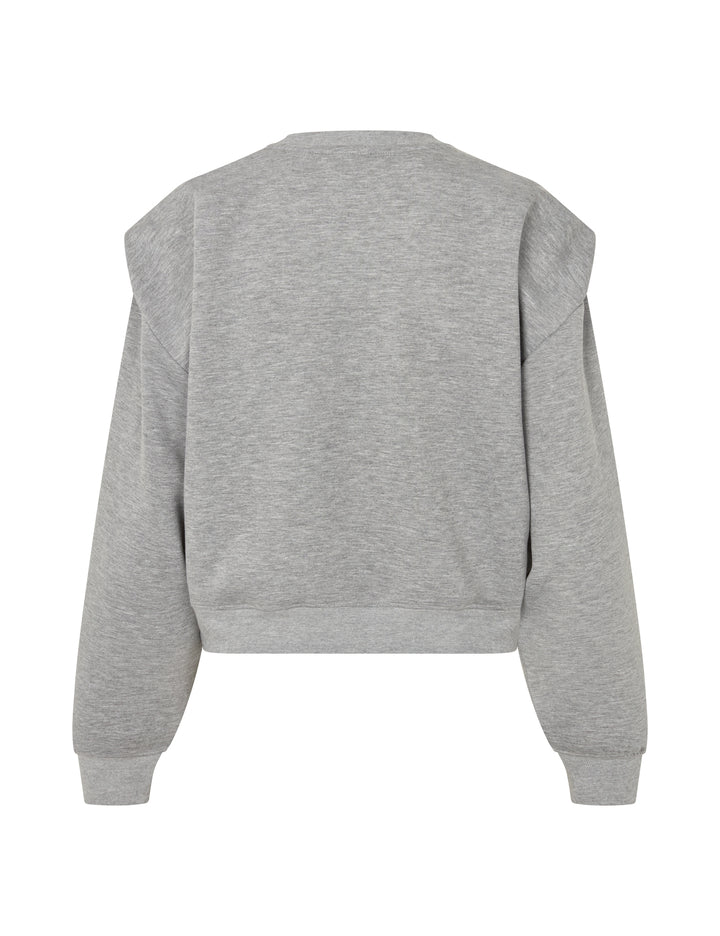 Aquilina-M Sweatshirt, Medium Grey Melange