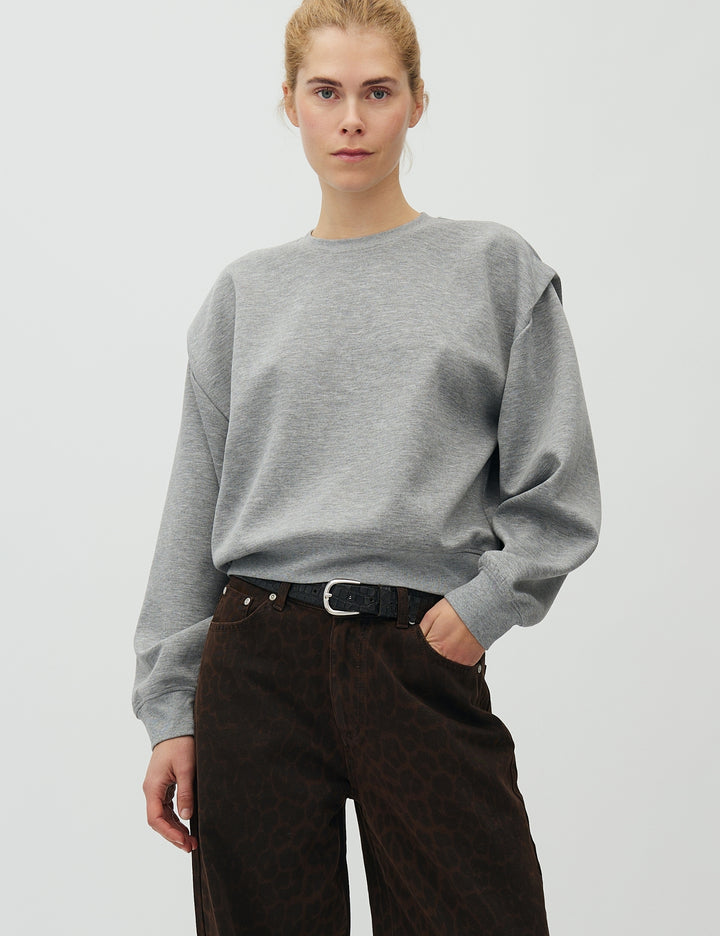 Aquilina-M Sweatshirt, Medium Grey Melange