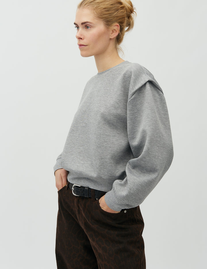 Aquilina-M Sweatshirt, Medium Grey Melange