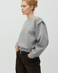 Aquilina-M Sweatshirt, Medium Grey Melange