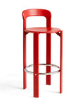 Rey Bar Stool, barkruk, Scartelt Red, H75