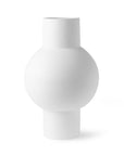 Vaas, Matt White Vase S