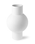 Vaas, Matt White Vase S