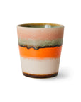 HKLiving-Mok, 70s ceramics: coffee mug, burst