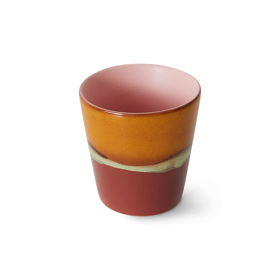 HKLiving-Mok, 70s ceramics: coffee mug, clay