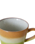 70s ceramics: cappuccino mug, eclipse