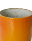 HKLiving-Voorraadpot, 70s ceramics: storage jar, sunshine