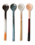 70s ceramics: spoons L, breeze (set of 4)