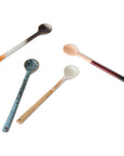 70s ceramics: spoons L, breeze (set of 4)