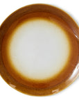 70s ceramics: dinner plates supernova (set of 2)