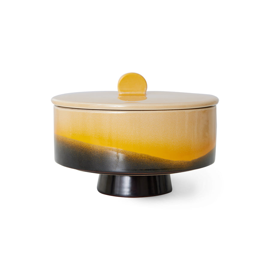 HKLiving-Bonbon schaal, 70s ceramics: Bonbon Bowl, Sunshine