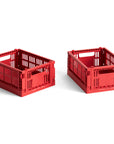 Krat - Colour Crate Mini, set of 2 - rood