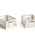 Krat - Colour Crate Mini, set of 2 - off-white