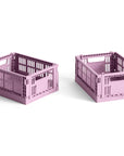 Krat - Colour Crate Mini, set of 2 - dusty rose