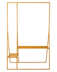 Kledingrek, CLOTHING RACK WITH HANGER/HOOK SET, GINGER ORANGE