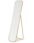 Spiegel, Standing Floor Mirror Brass