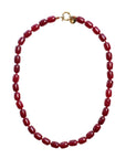 Phil Burgundy Necklace