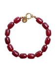 Phil Burgundy Bracelet