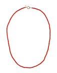 Tommy Coral Orange Necklace