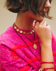 Roger Red Long Necklace