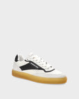 CPH90 leather mix white/black