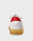 CPH90 leather mix white/red