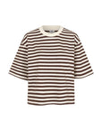 Emrys-M T-shirt, Java Sugar Stripe