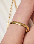 Armband met XL opengewerkte bedel / multicolori