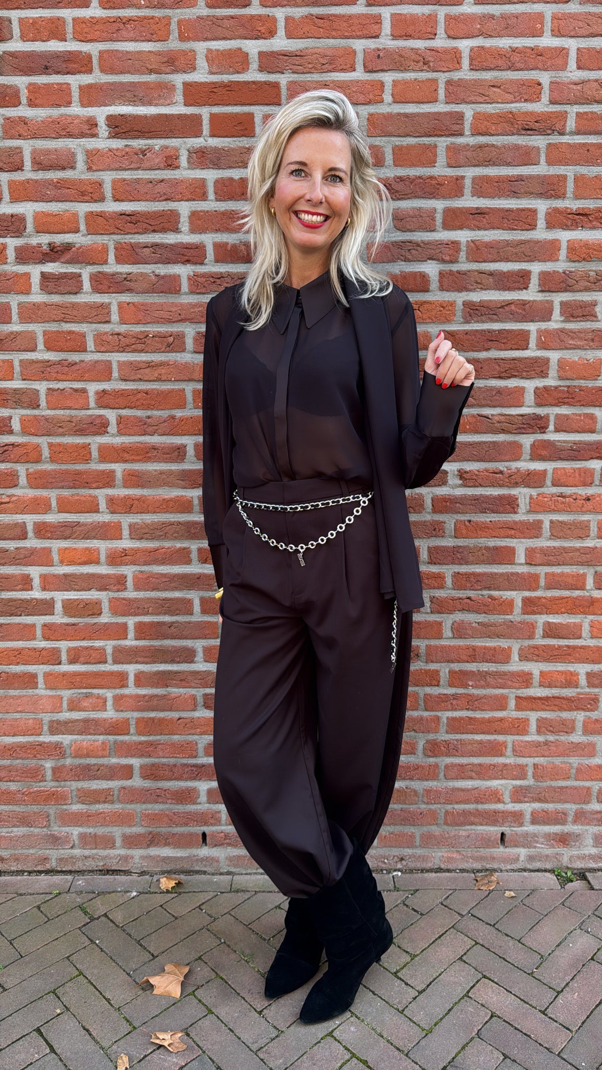 Drape Booties, Black