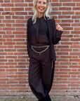 Drape Booties, Black