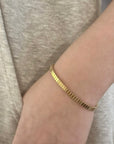 Geribbelde bangle