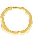 Oorbellen set, Organic Hoops, goud